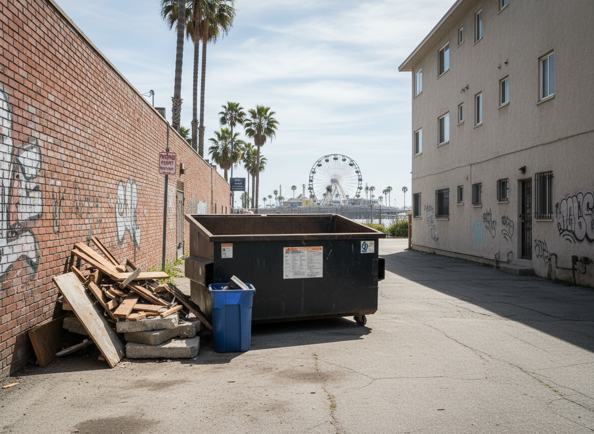 What Affects Garbage Dumpster Rental Prices in Santa Monica